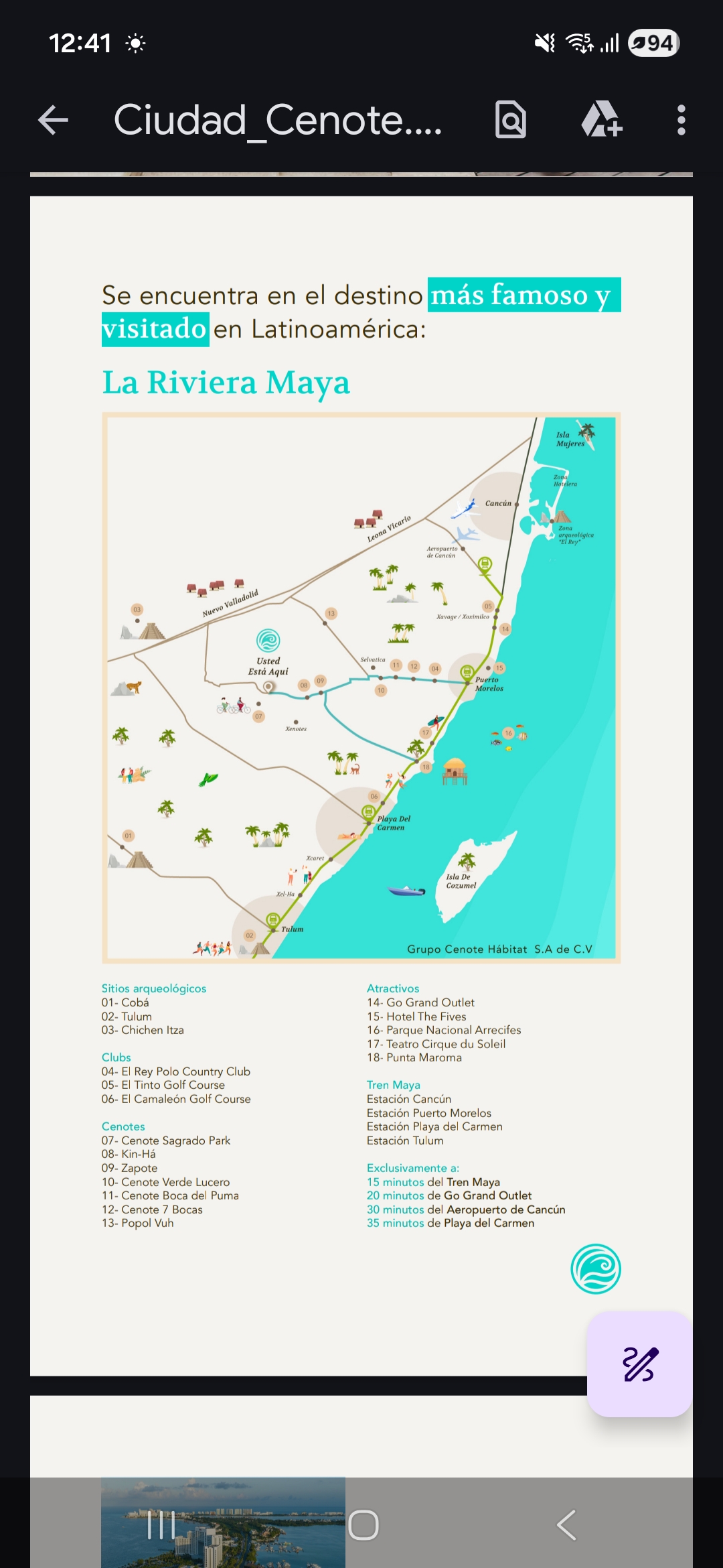 Terreno residencial en riviera maya con gran potencial